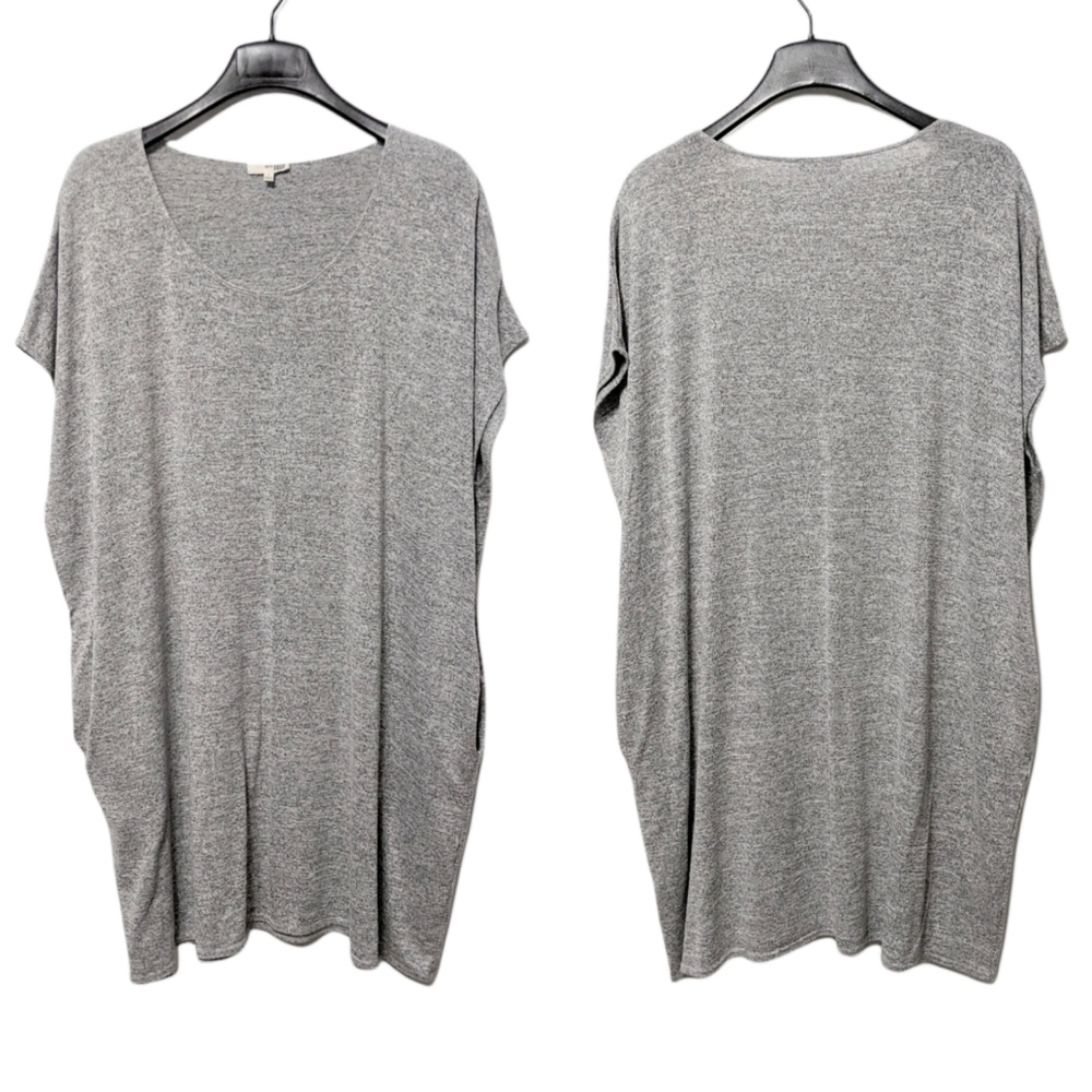 Aritzia WILFRED FREE Space Dye Pocket Shirt Dress L